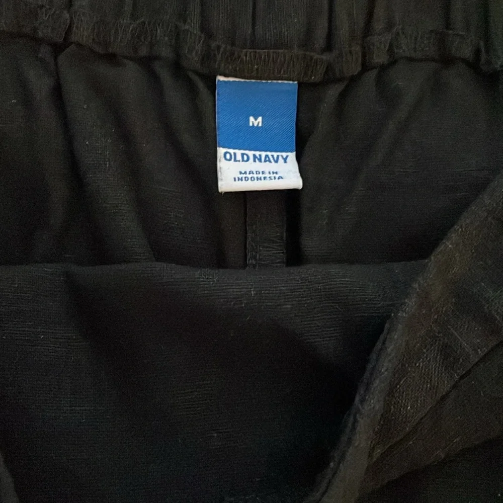 Mid-Rise Linen-Blend Midi Skirt - worn once - Picture 5 of 5